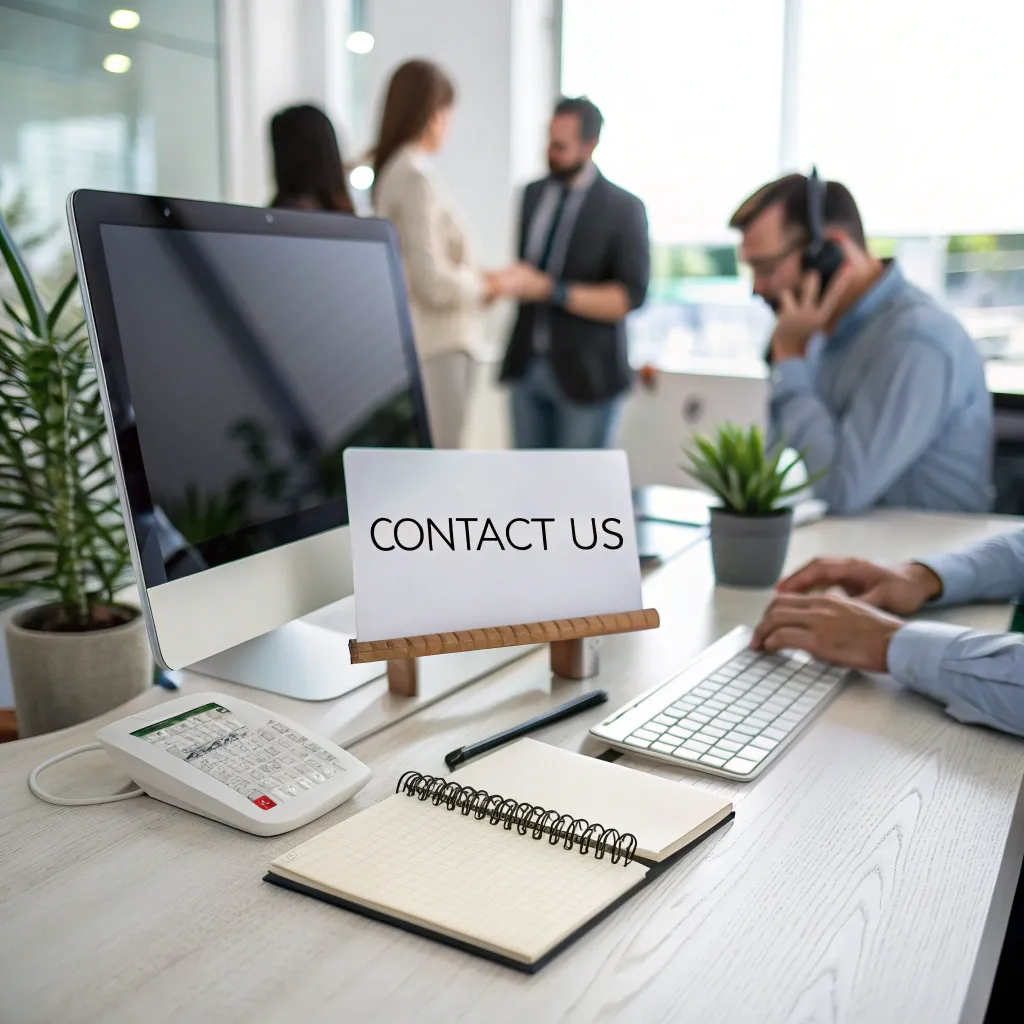 Contact us illustration